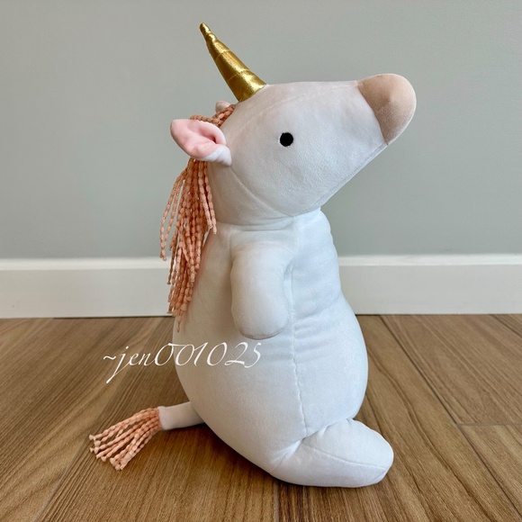 Unicorn Weighted Plush Throw Pillow - Pillowfort - Picture 8 of 9